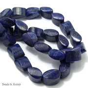 Lapis Lazuli Marquise/Oval Twist 10x12mm (8pcs)