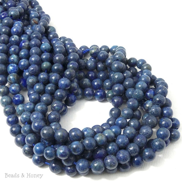 Lapis Lazuli Gemstone Bead Round 6mm