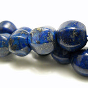 Lapis Lazuli Pumpkin/Cushion Gemstone Bead 13-14mm (15pcs)