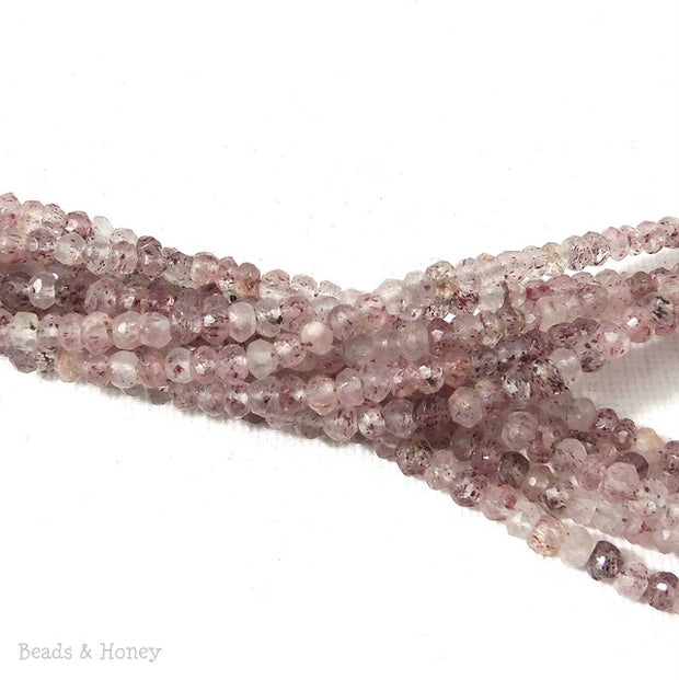 Lepidocrocite Bead Rondelle Faceted 3mm - 4mm (13 Inch Strand)