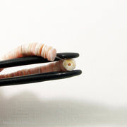 Pink Luahuanus Shell Heishi 4-5mm (24 Inch Strand)