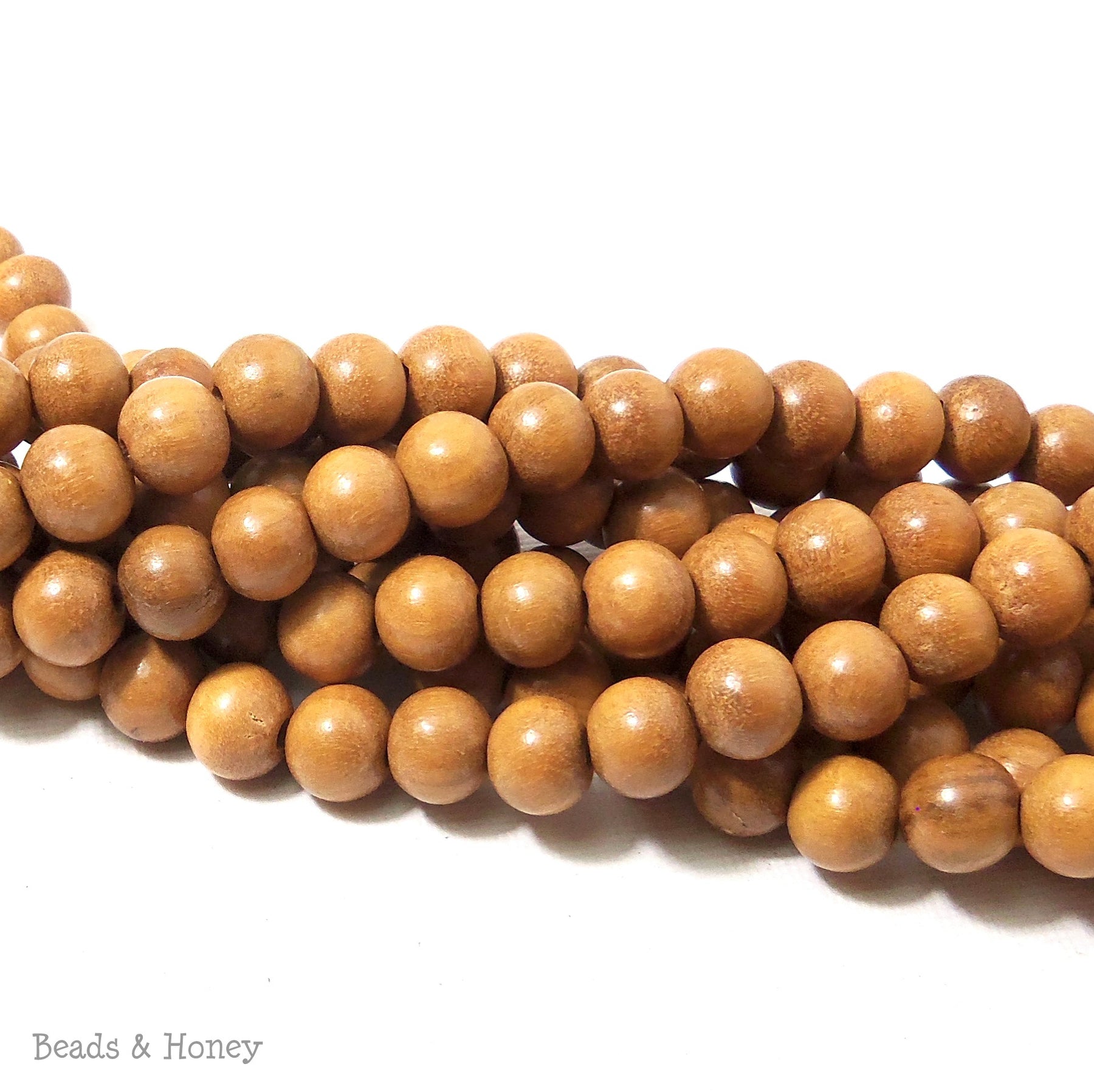 Magkuno Wood Very Light Round 8mm (16 Inch Strand) – Beads and Honey