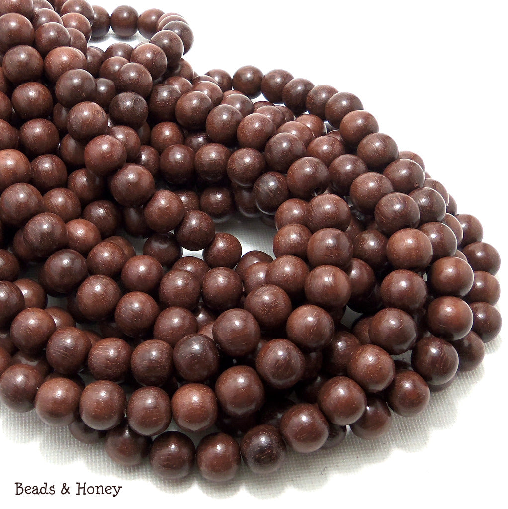 Magkuno Wood Round 10mm (Full Strand) – Beads and Honey