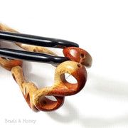 Sibucao Wood Bead Infinity Link 28x10mm (16 Inch Strand)    
