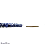 Sodalite Round Faceted 4mm (Half Strand)