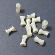 Troca Shell Bone 5x10mm (12pcs, Qty Pricing)