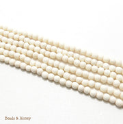 Whitewood Bleached Round 4-5mm (Full Strand)