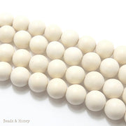 Whitewood Bleached Round 14-15mm (Full Strand)
